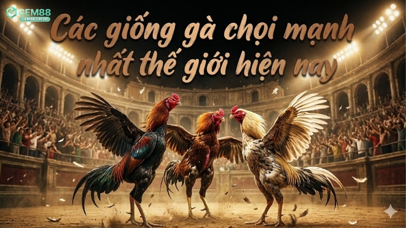 Các giống gà chọi mạnh nhất thế giới hiện nay 3 cac-giong-ga-choi-manh-nhat-the-gioi-hien-nay
