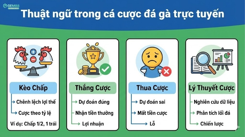 Thuật ngữ trong cá cược đá gà trực tuyến 1 thuat-ngu-trong-ca-cuoc-da-ga-truc-tuyen